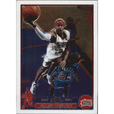 2003-04 Topps Chrome #3 Allen Iverson