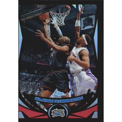 2004-05 Topps Chrome Refractors Black #71 Glenn Robinson