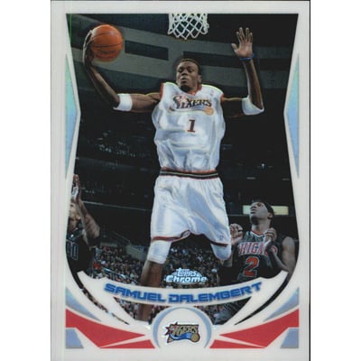 2004-05 Topps Chrome Refractors #100 Samuel Dalembert