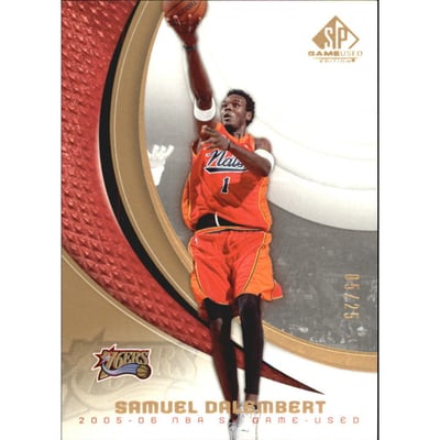 2005-06 SP Game Used 25 #76 Samuel Dalembert