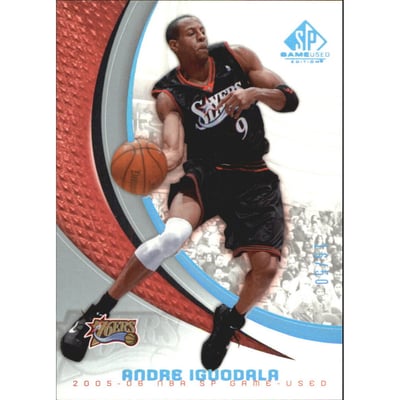 2005-06 SP Game Used 50 #74 Andre Iguodala