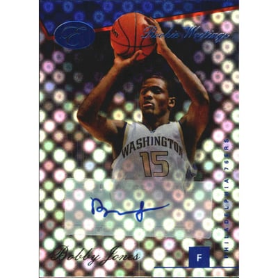 2006-07 Bowman Elevation Rookie Writing Autographs Blue #BJ Bobby Jones/99