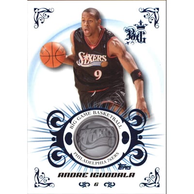 2006-07 Topps Big Game Blue #15 Andre Iguodala