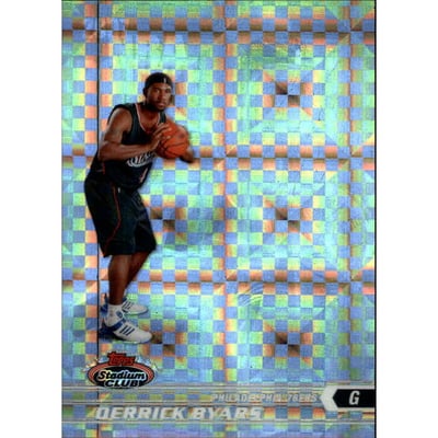 2007-08 Stadium Club Chrome Rookie X-Fractors #138 Derrick Byars