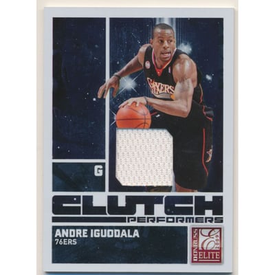 2009-10 Donruss Elite Clutch Performers Jerseys #9 Andre Iguodala/299