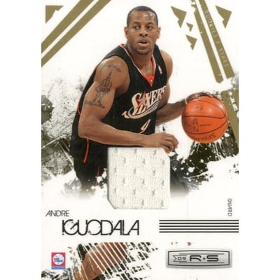 2009-10 Rookies and Stars Gold Materials #73 Andre Iguodala/250