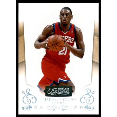 2010-11 Timeless Treasures Silver #94 Thaddeus Young