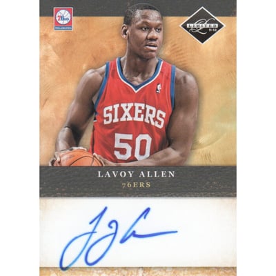 2011-12 Limited 2011 Draft Pick Redemptions Autographs #XRCD Lavoy Allen