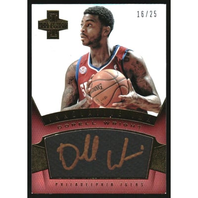 2012-13 Innovation Innovative Ink Gold #36 Dorell Wright