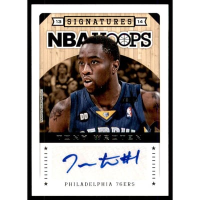 2013-14 Hoops Autographs #43 Tony Wroten