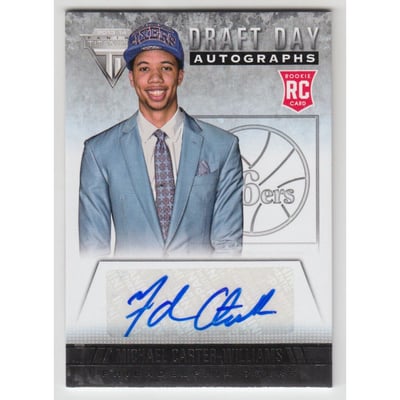 2013-14 Panini Titanium Draft Day Autographs #3 Michael Carter-Williams