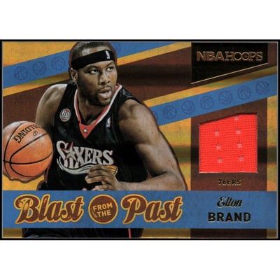 2014-15 Hoops Blast from the Past Memorabilia #5 Elton Brand