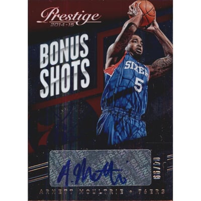 2014-15 Prestige Plus Bonus Shots Autographs #11 Arnett Moultrie/99
