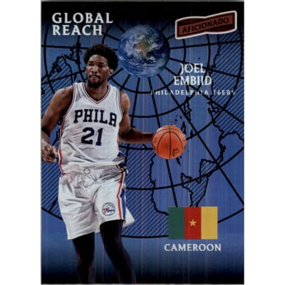 2016-17 Panini Aficionado #132 Joel Embiid/Global Reach