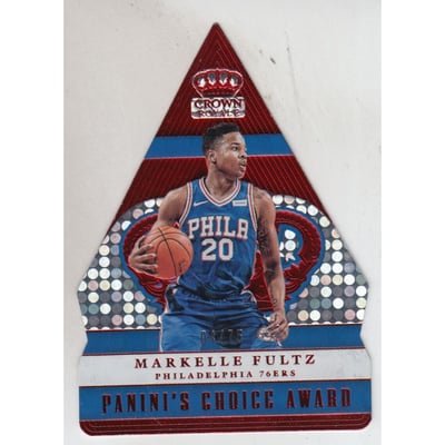 2017-18 Crown Royale Panini's Choice Red #39 Markelle Fultz