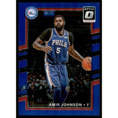 2017-18 Donruss Optic Blue #115 Amir Johnson