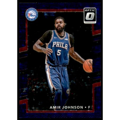 2017-18 Donruss Optic Purple Stars #115 Amir Johnson