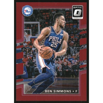 2017-18 Donruss Optic Red #114 Ben Simmons