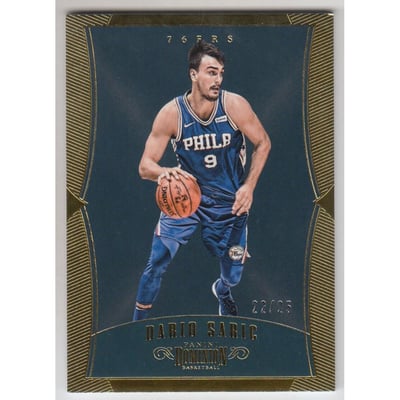 2017-18 Panini Dominion Gold #69 Dario Saric