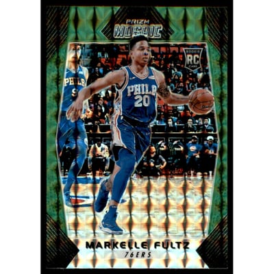 2017-18 Panini Prizm Mosaic Green #88 Markelle Fultz