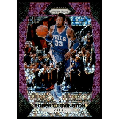 2017-18 Panini Prizm Prizms Fast Break Purple #8 Robert Covington
