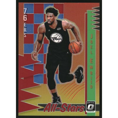 2018-19 Donruss Optic All Stars Red #15 Joel Embiid