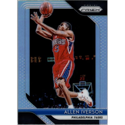 2018-19 Panini Prizm Prizms Silver #45 Allen Iverson