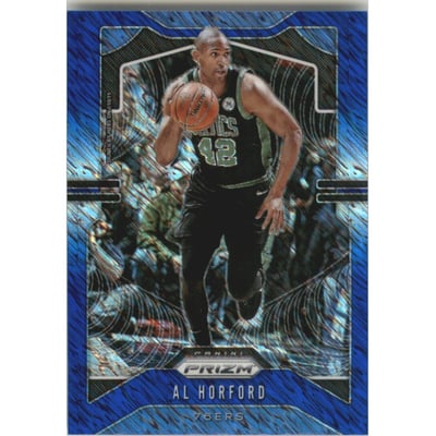 2019-20 Panini Prizm Prizms Premium Blue Shimmer #202 Al Horford