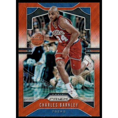 2019-20 Panini Prizm Prizms Ruby Wave #2 Charles Barkley