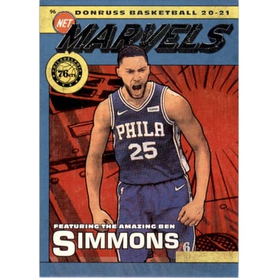 2020-21 Donruss Net Marvels #5 Ben Simmons