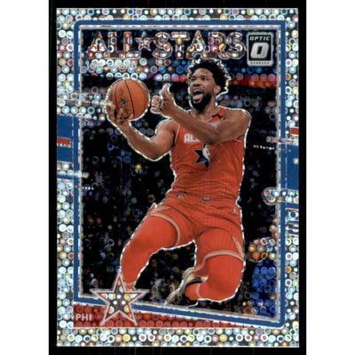2020-21 Donruss Optic All Stars Fast Break #17 Joel Embiid