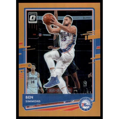 2020-21 Donruss Optic Orange #111 Ben Simmons