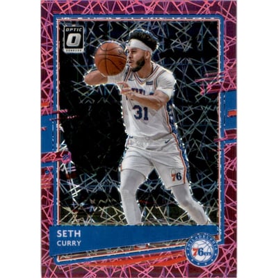 2020-21 Donruss Optic Pink Velocity #113 Seth Curry