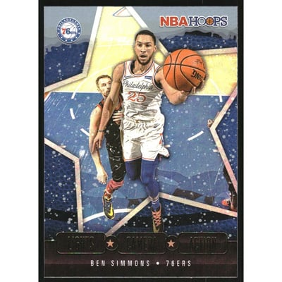 2020-21 Hoops Lights Camera Action Winter Holo #11 Ben Simmons