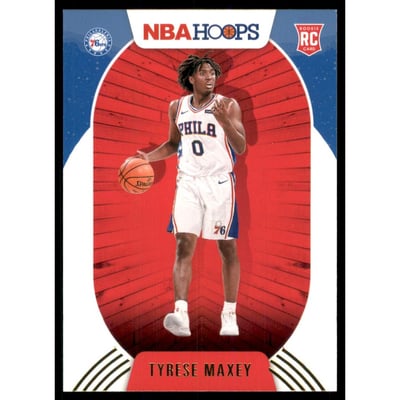 2020-21 Hoops Winter #207 Tyrese Maxey