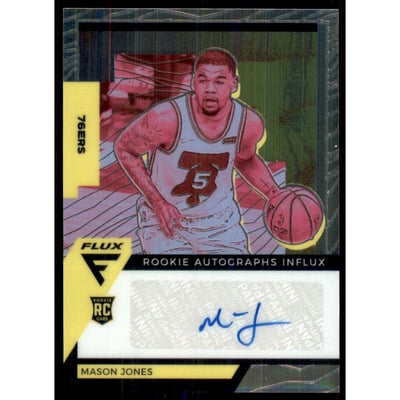 2020-21 Panini Flux Rookie Influx Autographs #16 Mason Jones