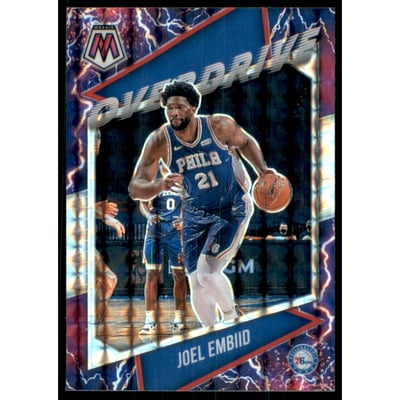 2020-21 Panini Mosaic Overdrive #2 Joel Embiid