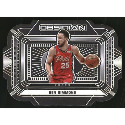2020-21 Panini Obsidian Eclipse #8 Ben Simmons