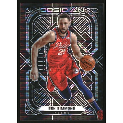 2020-21 Panini Obsidian Electric Etch Asia #140 Ben Simmons