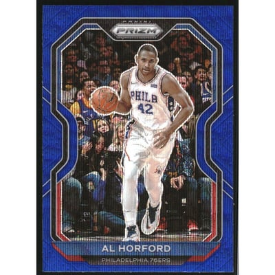 2020-21 Panini Prizm Prizms Blue Wave #152 Al Horford