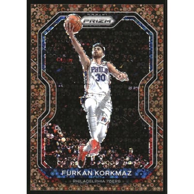 2020-21 Panini Prizm Prizms Fast Break Bronze #160 Furkan Korkmaz