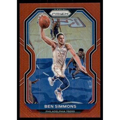 2020-21 Panini Prizm Prizms Red #125 Ben Simmons
