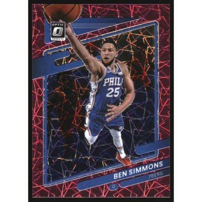 2021-22 Donruss Optic Pink Velocity #84 Ben Simmons