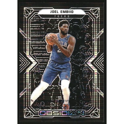 2021-22 Panini Obsidian Electric Etch Asia #113 Joel Embiid