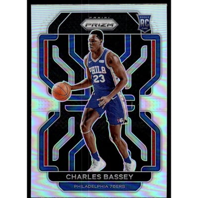 2021-22 Panini Prizm Prizms Silver #304 Charles Bassey
