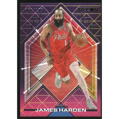 2021-22 Panini Recon Holo Red #13 James Harden