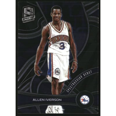2021-22 Panini Spectra #168 Allen Iverson SD