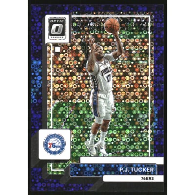 2022-23 Donruss Optic Fast Break Purple #14 P.J. Tucker