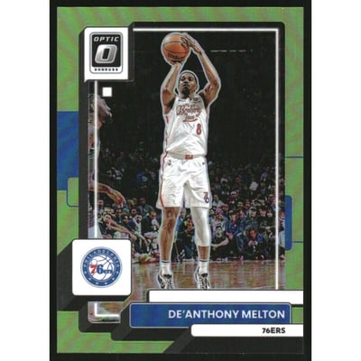 2022-23 Donruss Optic Lime Green #35 De'Anthony Melton