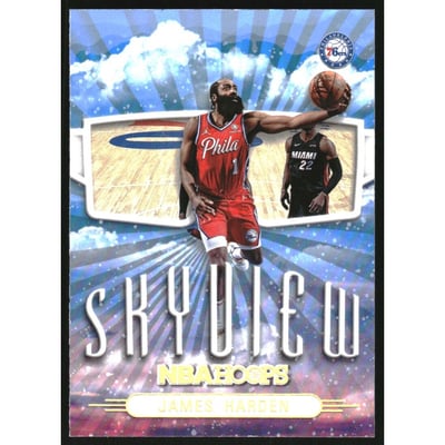 2022-23 Hoops Skyview Winter Holo #25 James Harden